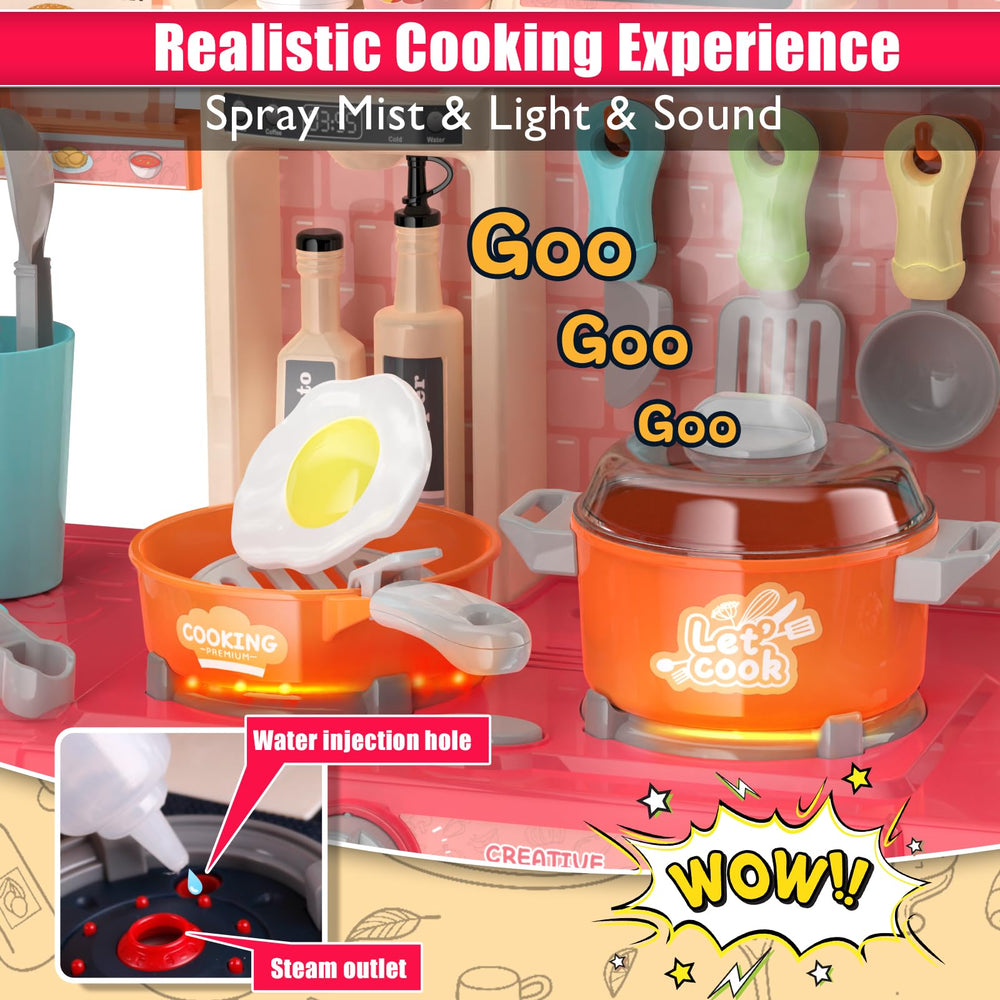 TWFRIC Play Kitchen simulated knives introduce safe pretend cooking experiences.