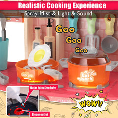 TWFRIC Play Kitchen simulated knives introduce safe pretend cooking experiences.