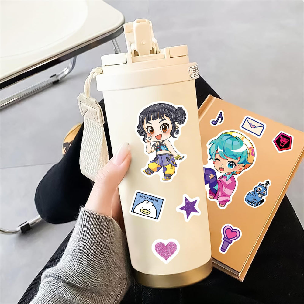 TWGOGOTIC Make A Face stickers—durable vinyl prepped for waterproof, long-lasting fun.