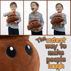 Twiddler Toys Poop Emoji Plush 11-inch gift-ready packaging signals a memorable gag.