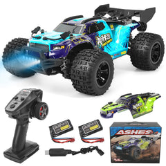 TWIKOMI 1:18-scale all-terrain RC car front view for off-road exploration