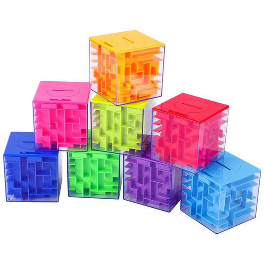 Twister.CK 8PACK Money Maze Box front view showing a clever gift holder