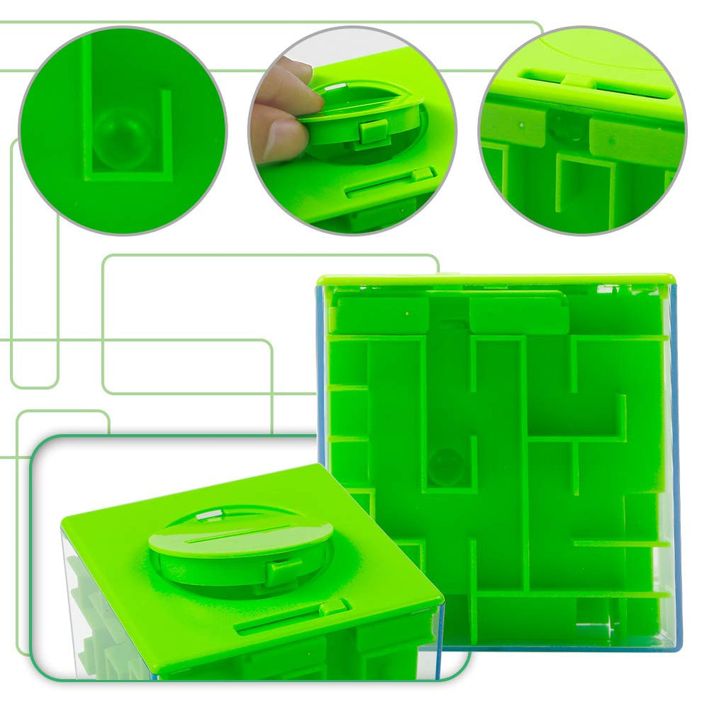 Twister.CK Money Maze Box sturdy materials reassure safety and durability.