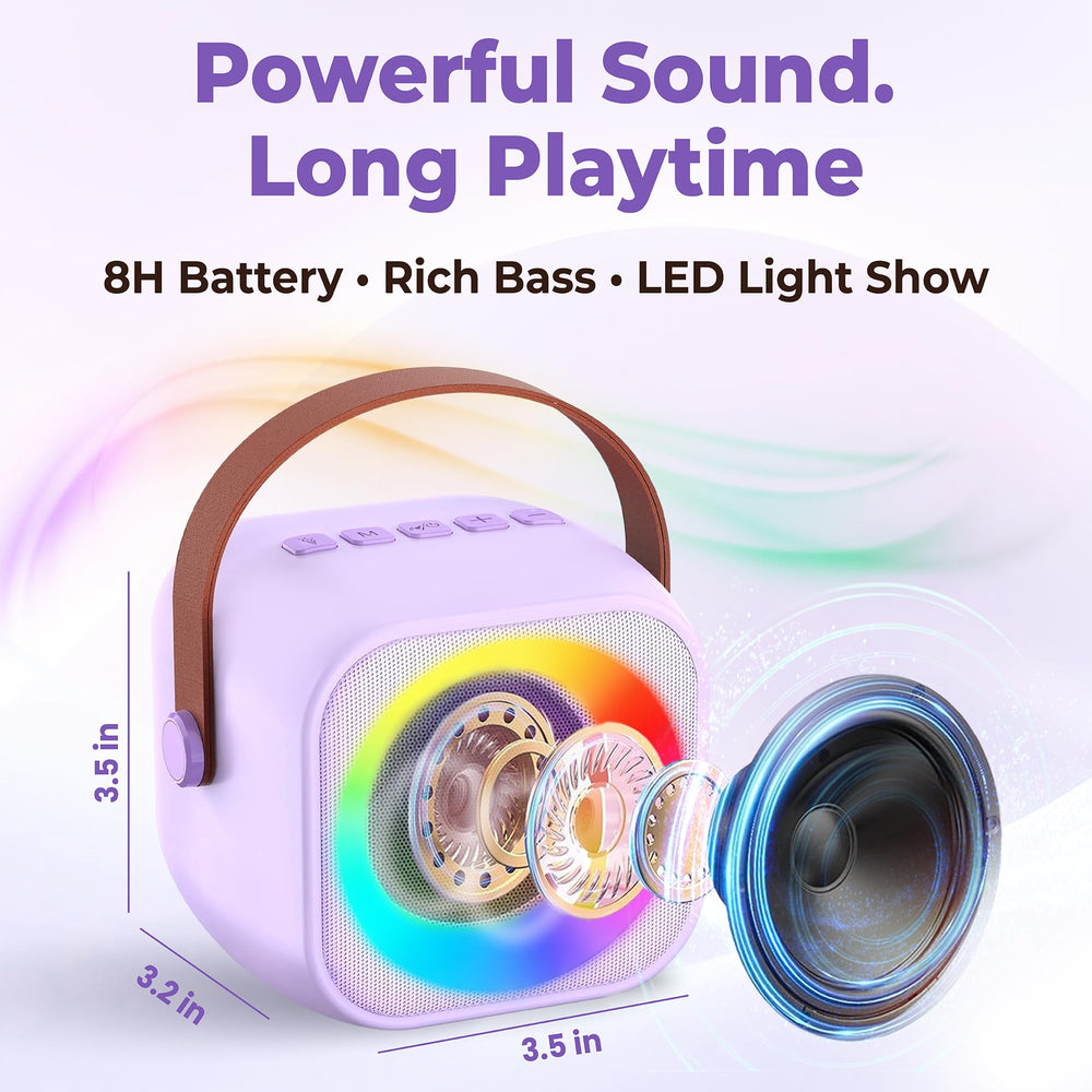 Battery life up to eight hours for longer play.
