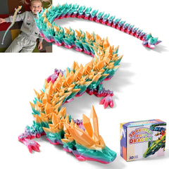 TXB3DOK 31-5 inch giant dragon on display boosts desk presence and curiosity.