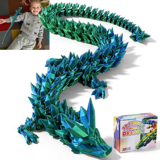 TXB3DOK 31.5-inch giant dragon on display boosts room presence and wow factor.