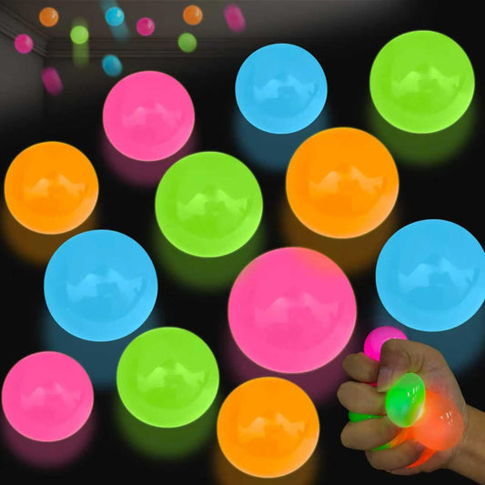 TXP glow sticky ball on ceiling for ambient mood lighting
