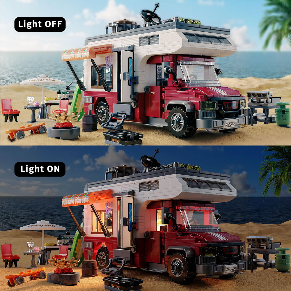 TYCOLE Camper Van assembly manual and tools — beginner-friendly instructions for all ages.