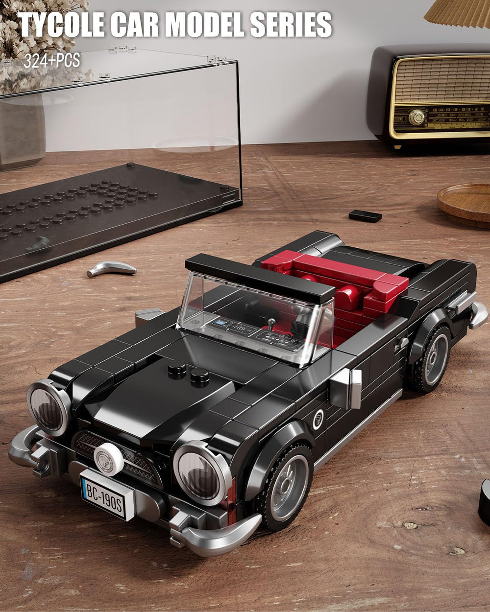 TYCOLE color-printed instructions guide you through simple, satisfying assembly of the kit.