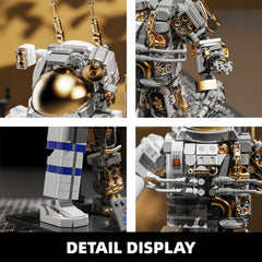 TYCOLE Display stand keeps the 860-piece model safely on show