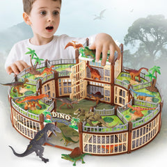 TYRRDE dinosaur park assembly pieces enable colorful, imaginative play