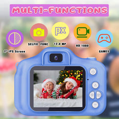 Tyseoome Kids Camera blue in outdoor use capturing action moments