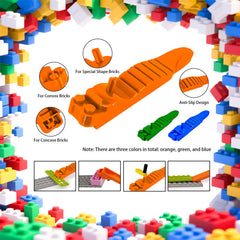 TZBTSTEAM Building Blocks Tool Kit axle rods assortment enabling creative builds