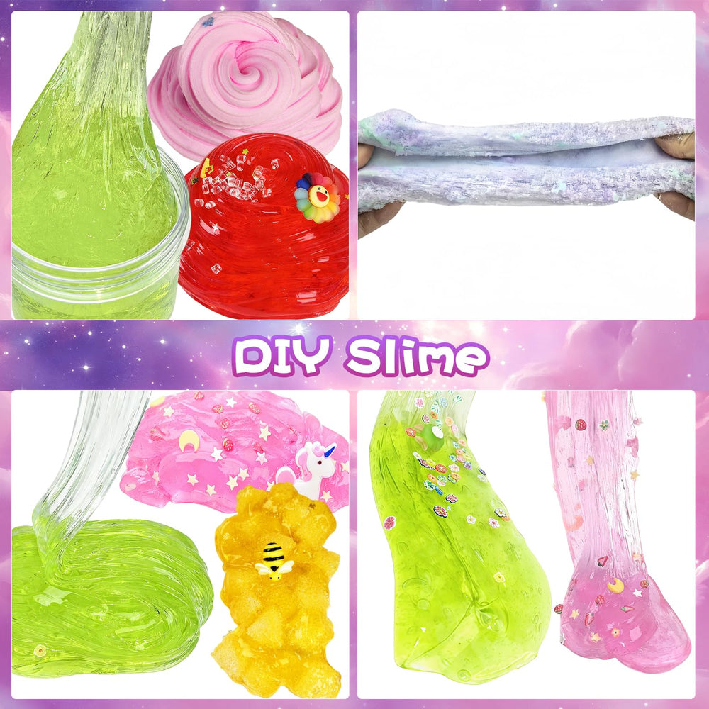 Tzsofesko soft stretchy non-sticky slime offers a smooth, comforting feel