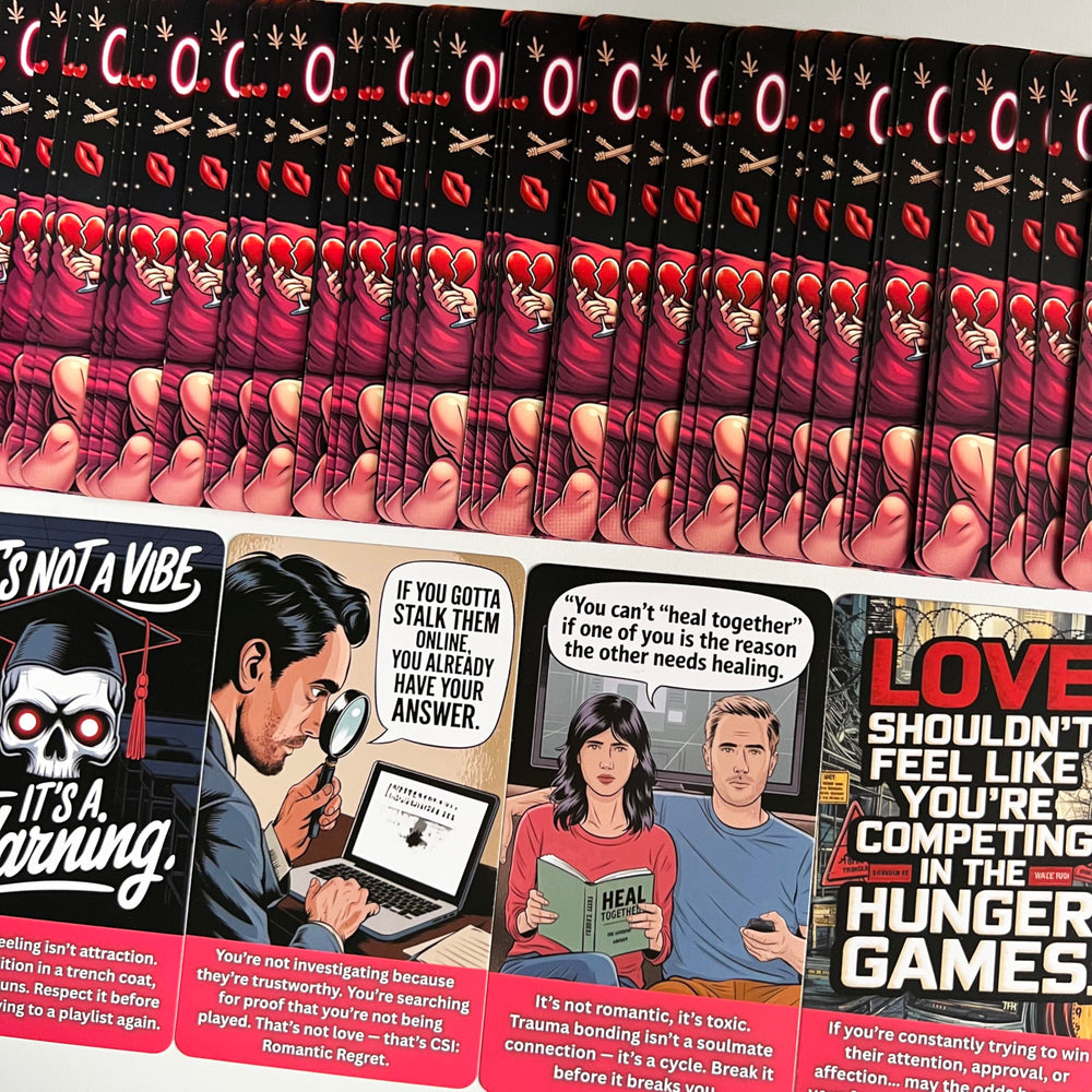 Tzxamsez Love Oracle Oh Hell No packaging, gift-ready presentation.