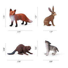 UANDME rabbit figurine with delicate features for storytelling and party decor