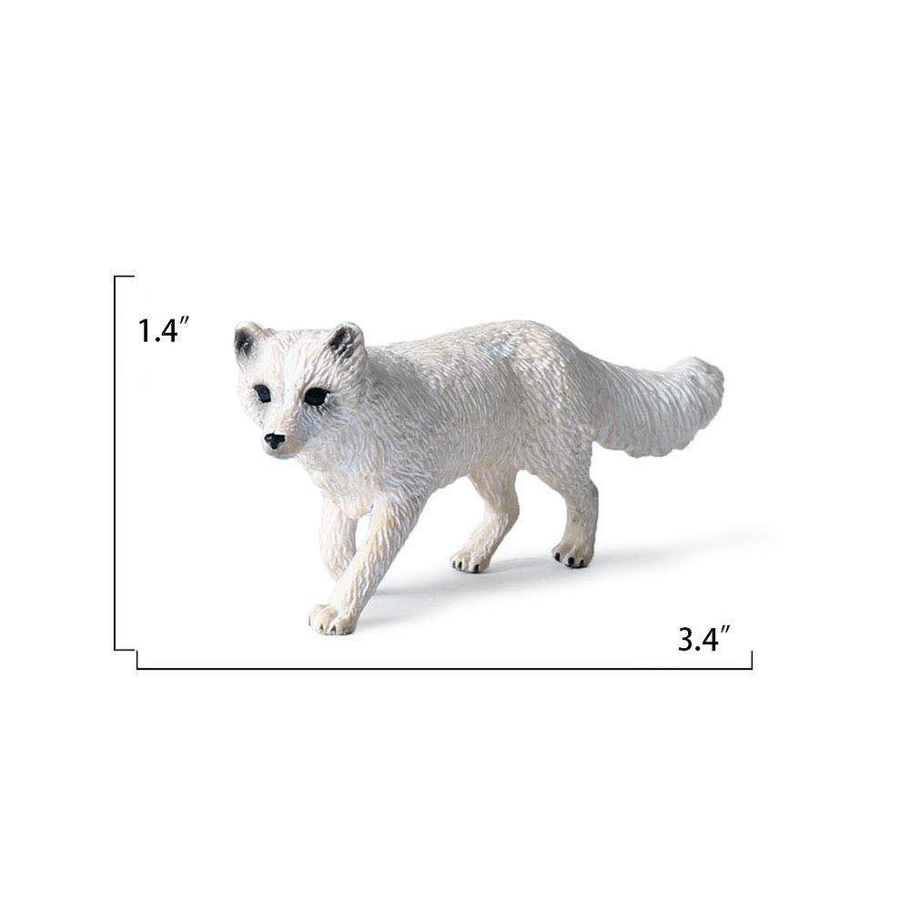 UANDME forest scene display with fox figures for shelves.