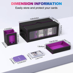 UAONO 35PT magnetic card holders for rapid deck identification