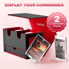 UAONO box interior with double magnetic holders for safe commander access