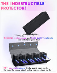 UAONO strong magnetic closure keeps contents secure during travel