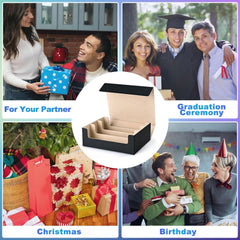 Premium microfiber lining protects cards while keeping textures smooth.