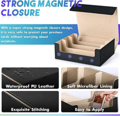 Includes ten dividers to organize cards by set or rarity.