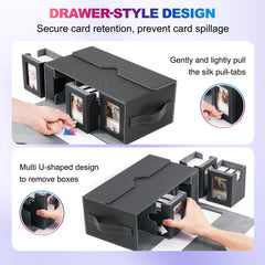 UAONO soft microfiber interior protects cards during travel.