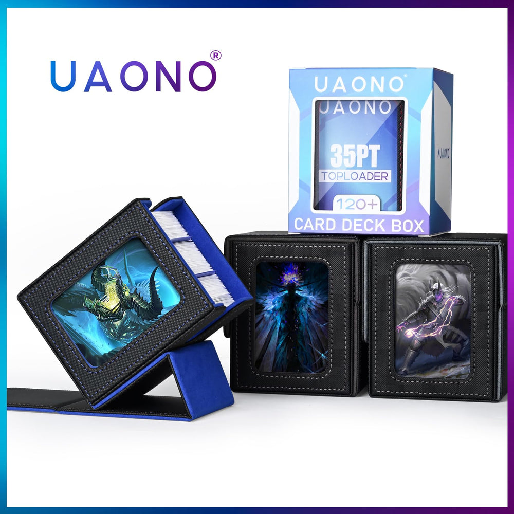 Compatible with MTG, Yugioh, and sports cards for versatility