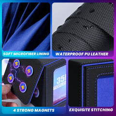 UAONO interior microfiber lining safeguards cards from scratches