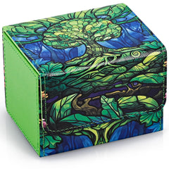 UAONO MTG box with magnetic lid securely closes for safe transport.