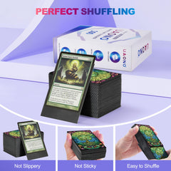 UAONO MTG Forest sleeves acid-free materials help preserve card condition.