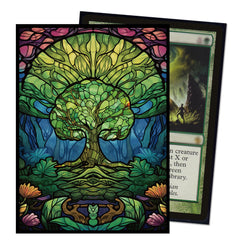 UAONO Forest sleeves fit most standard MTG cards for versatile play.