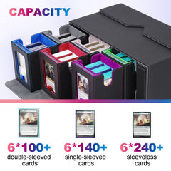 UAONO outer storage case with carrying handle and side windows.