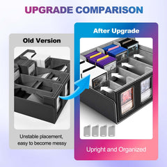 UAONO strong magnets keep the case closed during travel