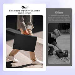 UAONO aluminum locking system adds durability during transport