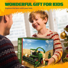 Uarzt harvester toy featuring working headlights and sound effects for immersive fun