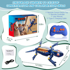 Gift-ready packaging for the Ufilni Gecko Wall Crawler toy