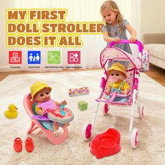 UFLJPKS 12.2-inch doll and accessories for rich role-play sessions