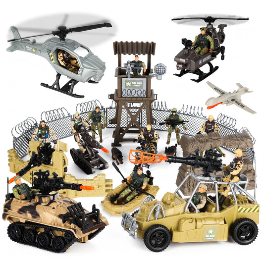UFLJPKS army toys helicopter for immersive battle play and imaginative flight missions.