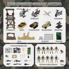 UFLJPKS army toys tank enables realistic ground battles with durable construction.