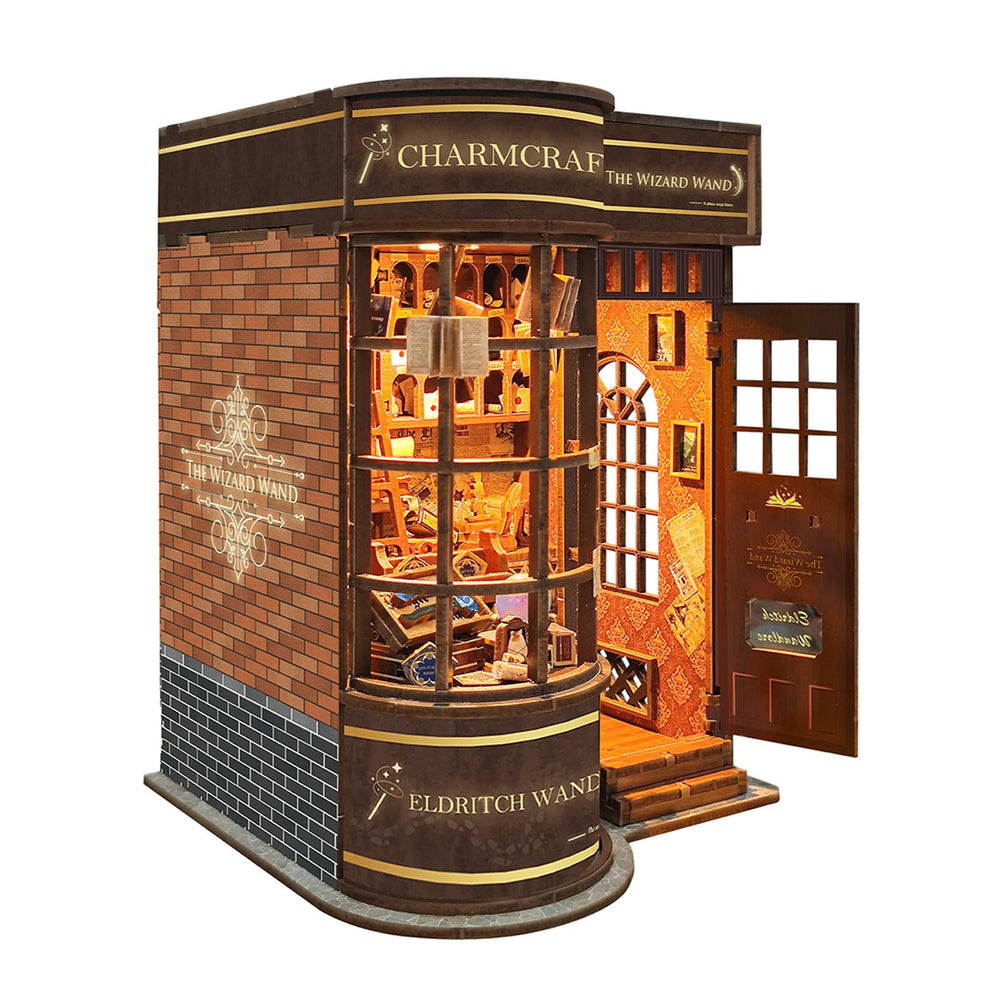 UFLJPKS Book Nook Kit miniature wooden house as decorative piece