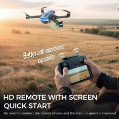 UFLYTOO LA FPV drone with auto return for safer landings