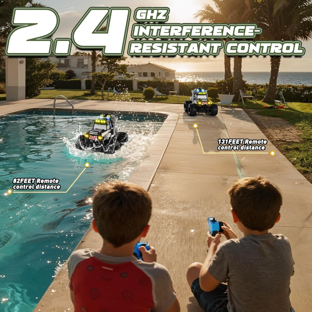 UFOLED dual-battery setup extends playtime beyond one hour.