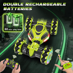 UFOLED LED lights create a 360-degree halo for dramatic nighttime driving.
