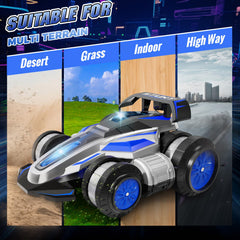 UFOLED RC car durable ABS shell protects against everyday bumps.