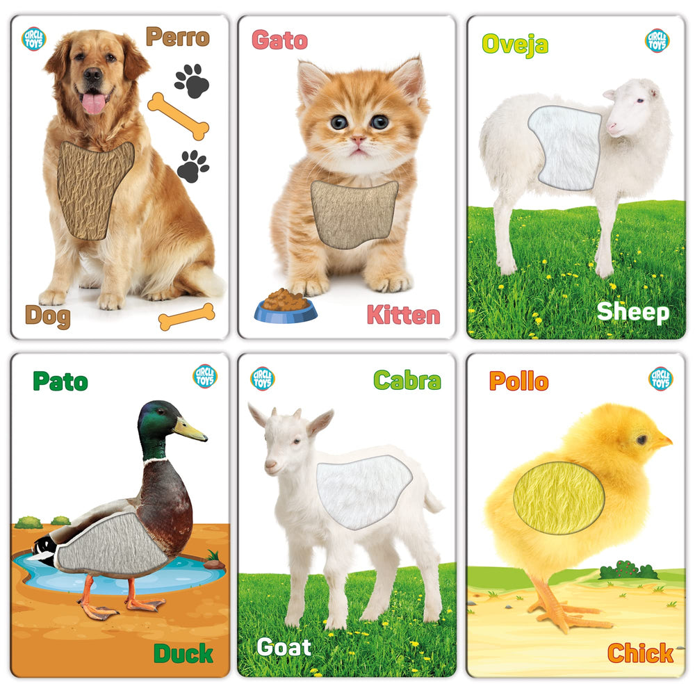 UGOS touch and feel flashcards shirt illustration for clothing vocabulary.