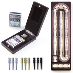 Uibyriy cribbage board three-track color-coded for clear scoring during play.