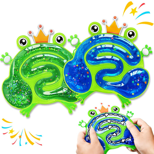 UIIOPJIOM squishy leap frog pads provide calming tactile play for kids.