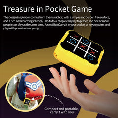 Uimomn yellow handheld game console ready for on-the-go play.
