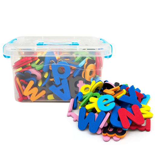 UJL classroom magnetic alphabet letters set with 238 pieces for engaging literacy practice.